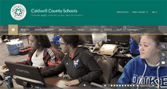 Desktop Screenshot of caldwellschools.com